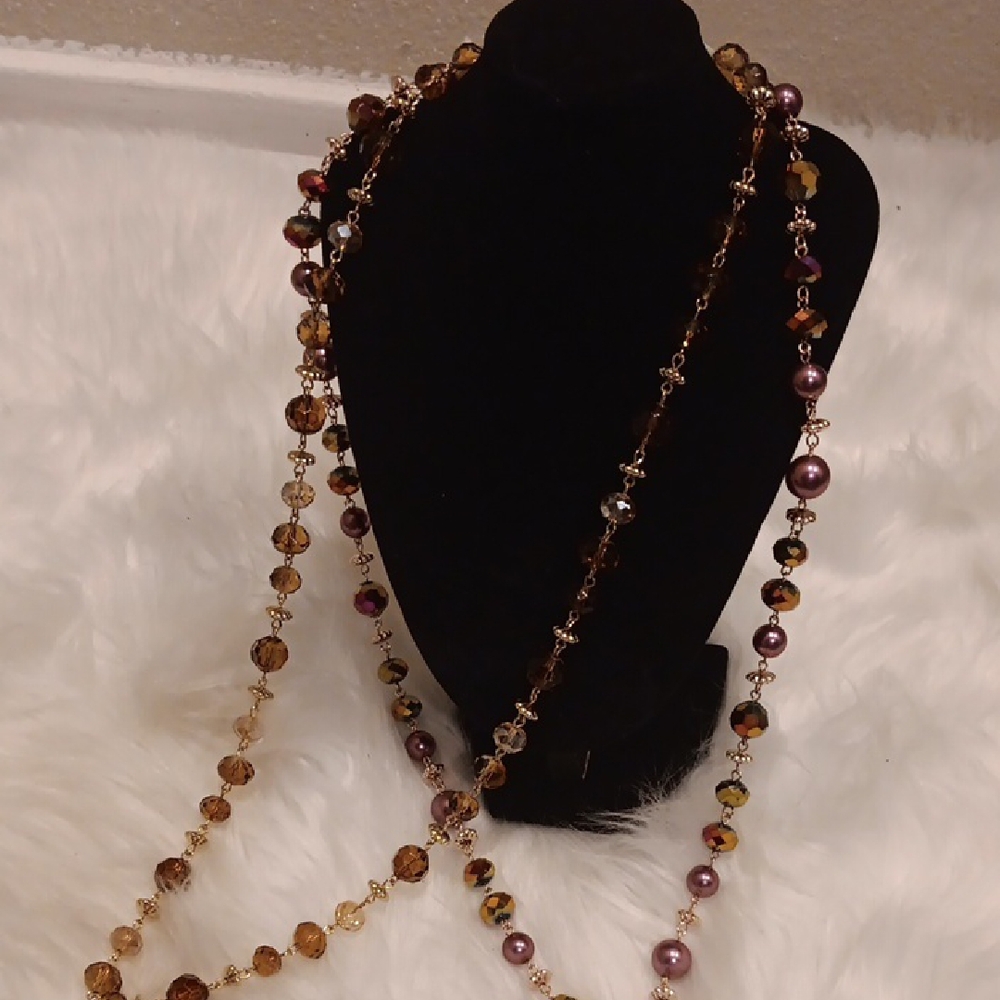 Liz Claiborne Multi-Color Beaded Necklace